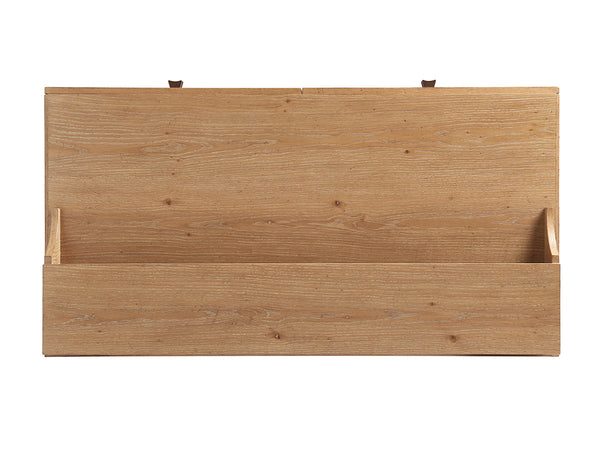 Lexington Tommy Bahama Home Kendelston Writing Desk - Global Transitional Design With Knotty Oak Finish And Aged Bronze Accents Newcastle  566-933