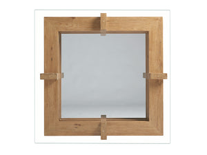 Lexington Tommy Bahama Home Calcutta Square Cocktail Table - Global Transitional Design With Ultra-clear Glass Top And Unique Aesthetic Newcastle  566-945c