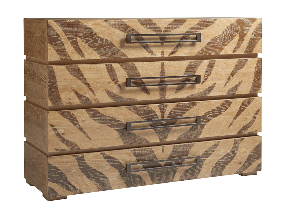 Lexington Tommy Bahama Home Tangiers Hall Chest: Global Transitional Design With Unique Animal Print & Ample Storage Solutions Newcastle  566-973