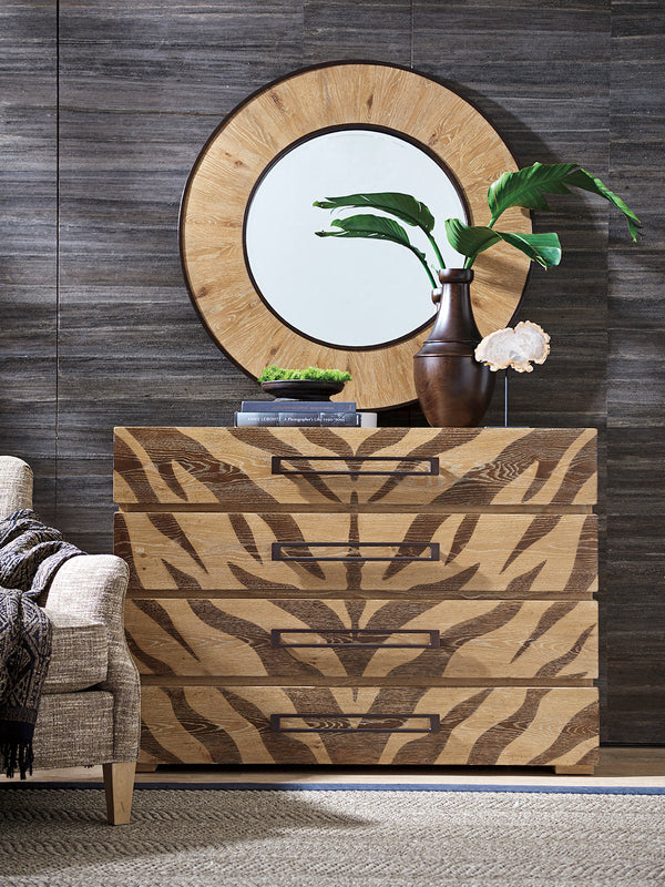 Lexington Tommy Bahama Home Tangiers Hall Chest: Global Transitional Design With Unique Animal Print & Ample Storage Solutions Newcastle  566-973