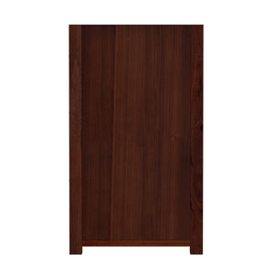 Butler Specialty Company Lark 3 Drawer Nightstand – Timeless Elegance With Modern Versatility Medium Brown Mdf,Acacia Solids,Acacia Veneers 5671489-butler