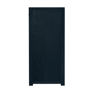 Butler Specialty Lark Rectangular Wood Accent Storage Cabinet With Drawer And Doors For Stylish Home Organization Navy Blue Mdf,Acacia Solids,Acacia Veneers 5673291-butler