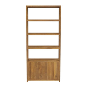 Butler Specialty Butler Lark 32" W X 72" H 4-tier Etagere Bookcase – Chic Wood Storage With Gold Hardware Finish Natural Pine Solids,Pine Veneers,Engineered Wood 5674312-butler