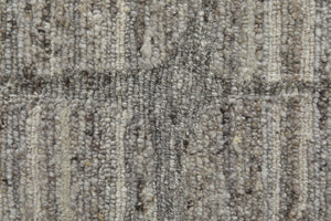 HomeRoots 4' Hand Woven Taupe and Gray Abstract Area Rug - Cozy Scandinavian Design with Unique Artisan Flair 2' X 3' 567486