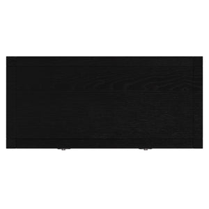 Butler Specialty Company Lark 30" Wide Rectangular Wood Nightstand With Stylish Open Design & Storage Black Mdf,Acacia Solids,Acacia Veneers 5675432-butler