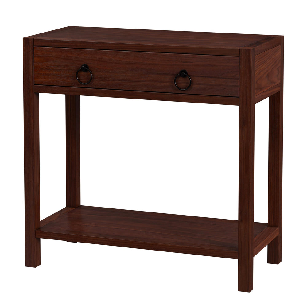 Butler Specialty Company Lark 30" Wide Rectangular Wood Nightstand With Stylish Open Design & Storage Medium Brown Mdf,Acacia Solids,Acacia Veneers 5675489-butler