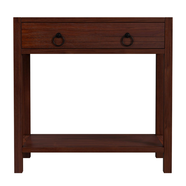 Butler Specialty Company Lark 30" Wide Rectangular Wood Nightstand With Stylish Open Design & Storage Medium Brown Mdf,Acacia Solids,Acacia Veneers 5675489-butler