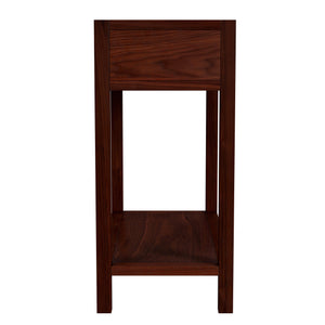 Butler Specialty Company Lark 30" Wide Rectangular Wood Nightstand With Stylish Open Design & Storage Medium Brown Mdf,Acacia Solids,Acacia Veneers 5675489-butler