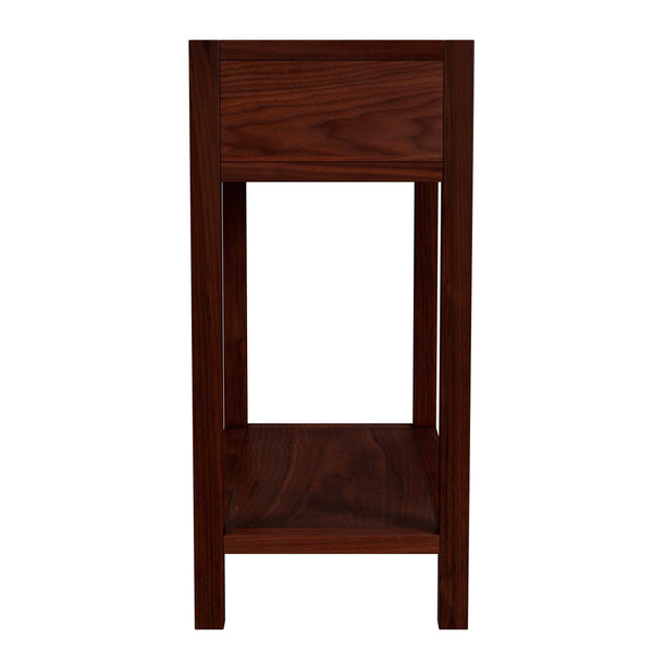 Butler Specialty Company Lark 30" Wide Rectangular Wood Nightstand With Stylish Open Design & Storage Medium Brown Mdf,Acacia Solids,Acacia Veneers 5675489-butler