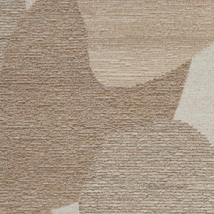 HomeRoots 10' Modern Abstract Hand-Tufted Wool Area Rug in Brown, Tan & Ivory – Durable & Stylish for Any Room 567609