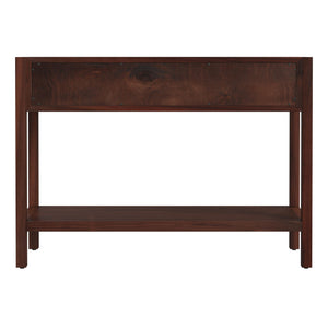 Butler Specialty Butler Lark 44" Rectangular Wood Console Table With 2 Drawers & Open Shelf - Elegant Medium Brown Finish Medium Brown Mdf,Acacia Solids,Acacia Veneers 5676489-butler