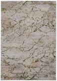 Homeroots 5' X 8' Taupe Green And Tan Abstract Power Loom Area Rug Taupe Polyester 567655