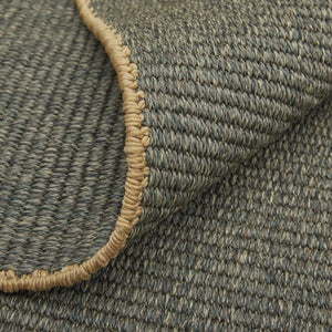 HomeRoots 8' Hand-Woven Green Area Rug - Artisan Crafted, Durable, Stain-Resistant, Perfect for Family Homes 8' X 10' 567749