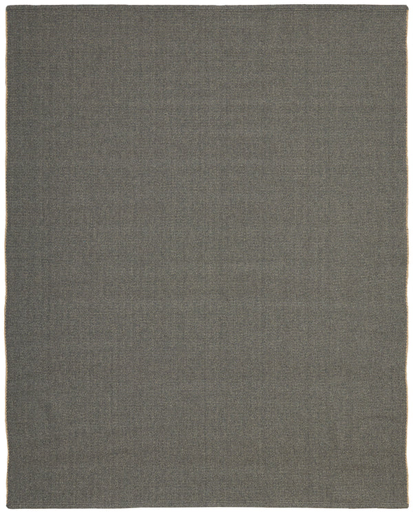 Homeroots 8' X 10' Tan And Gray Hand Woven Area Rug Gray Polypropylene 567754