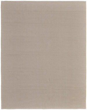 Homeroots 5' X 8' Ivory And Tan Hand Woven Area Rug Ivory Polypropylene 567758