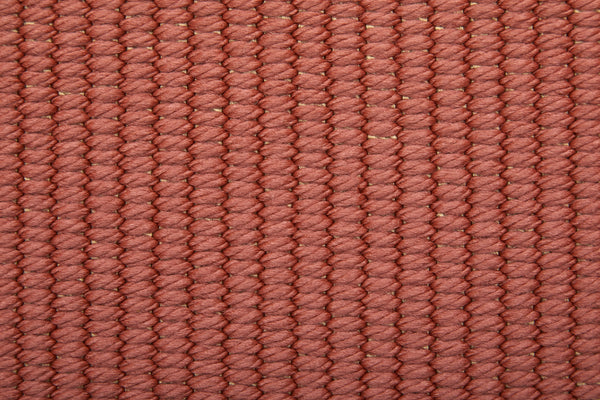 Homeroots 8' X 10' Red And Tan Hand Woven Area Rug Red Polypropylene 567764