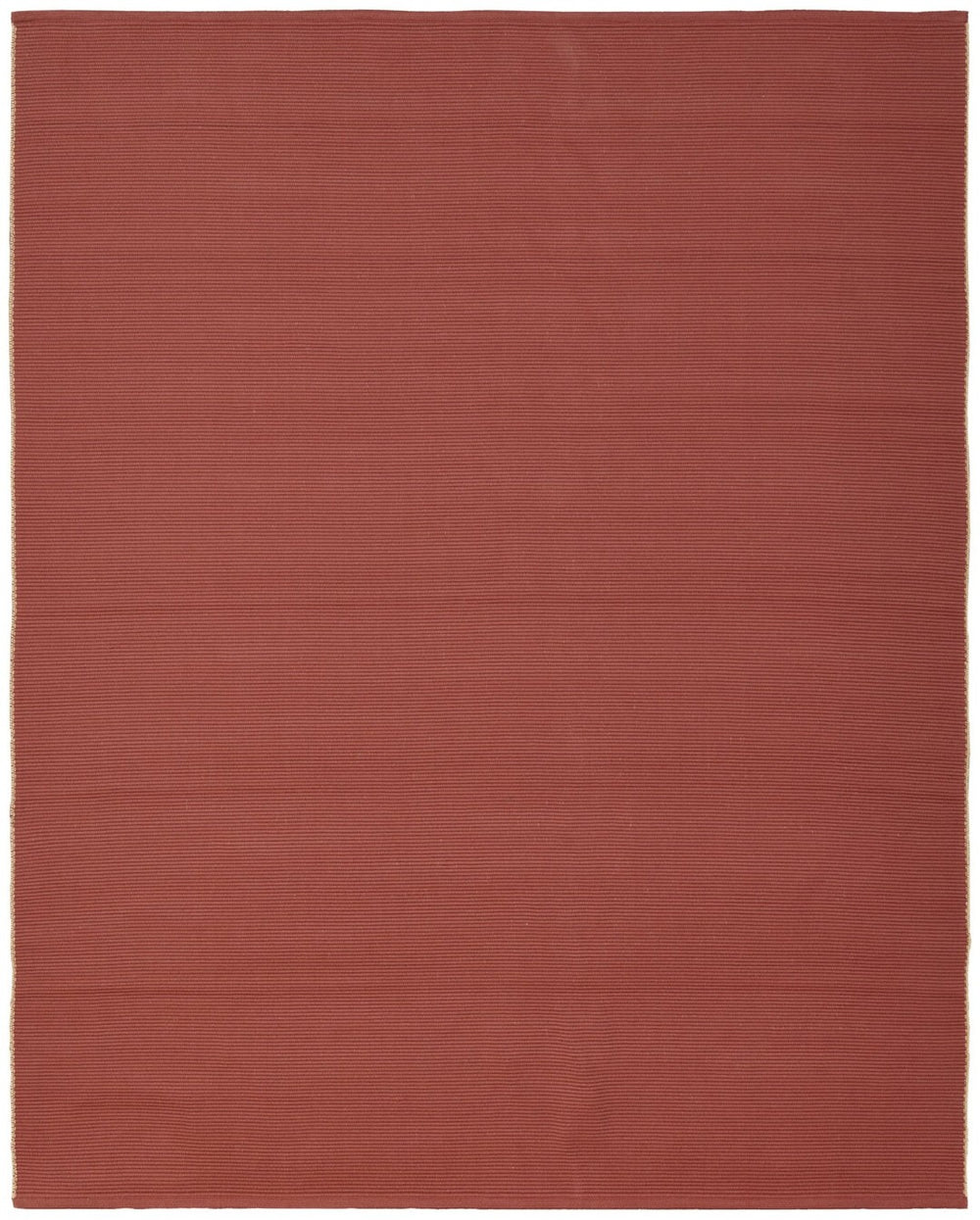HomeRoots 5' Hand-Woven Red and Tan Area Rug – Unique Artisan Craftsmanship for Timeless Style in Any Room 8' X 10' 567764