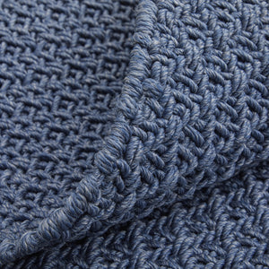 Homeroots 10' X 14' Blue Hand Woven Area Rug Blue Polypropylene 567770