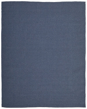 HomeRoots 10' Hand-Woven Blue Area Rug - Artisan Crafted, Stain-Resistant, Durable Design for Large Spaces 10' X 14' 567770