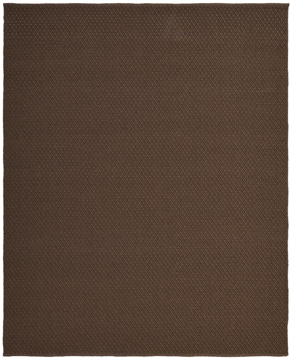 Homeroots 5' X 8' Brown Hand Woven Area Rug Brown Polypropylene 567772