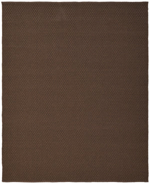 Homeroots 5' X 8' Brown Hand Woven Area Rug Brown Polypropylene 567772