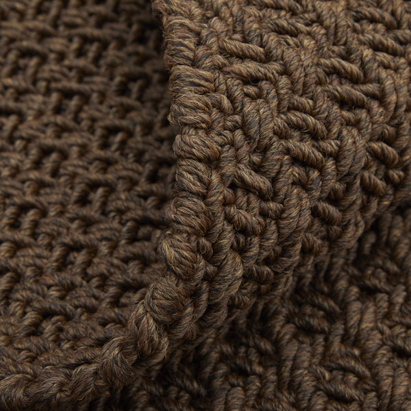 Homeroots 2' Hand Woven Brown Area Rug - Unique Artisan Crafted Accent For Any Space, Stain Resistant Design 2' X 3' Polypropylene 567776