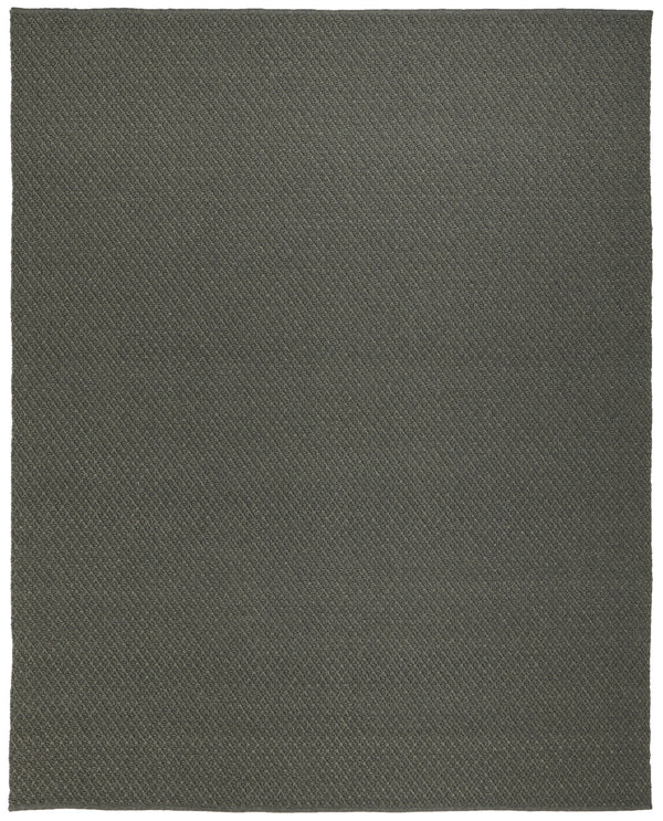 Homeroots 9' X 12' Green Hand Woven Area Rug Green Polypropylene 567779