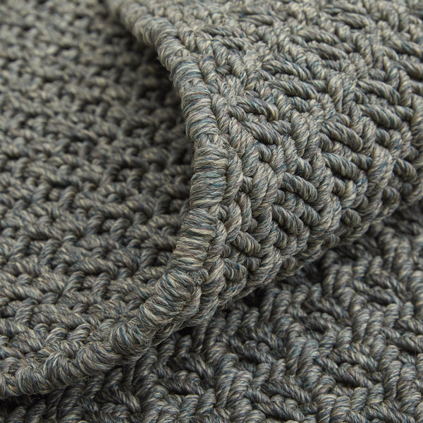 Homeroots 9' X 12' Green Hand Woven Area Rug Green Polypropylene 567779