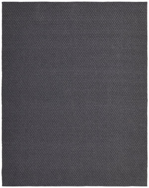 Homeroots 10' X 14' Gray Hand Woven Area Rug Gray Polypropylene 567785