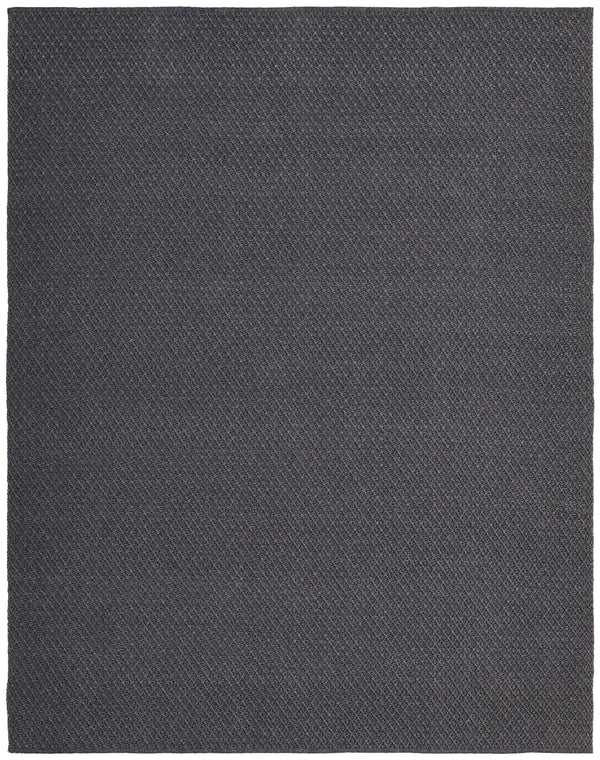 Homeroots 10' X 14' Gray Hand Woven Area Rug Gray Polypropylene 567785