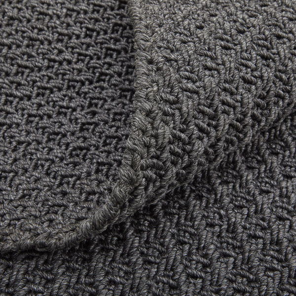 Homeroots 10' X 14' Gray Hand Woven Area Rug Gray Polypropylene 567785