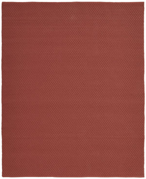 Homeroots 9' X 12' Red Hand Woven Area Rug Red Polypropylene 567792