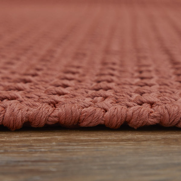 Homeroots 2' Hand Woven Brown Area Rug - Unique Artisan Crafted Accent For Any Space, Stain Resistant Design 2' X 3' Polypropylene 567794