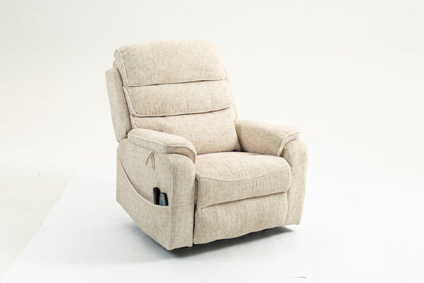 English Elm Lounge Electric Lift Chair With Massage & Heating – Plush Velvet Recliner For Comfort & Mobility W547S00055