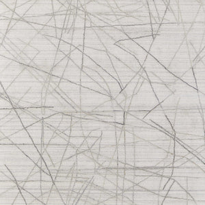HomeRoots 4' Hand Woven Gray and Ivory Abstract Area Rug – Cozy Texture & Artistry for Modern Spaces 8' X 10' 567859