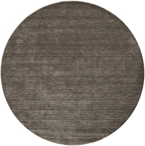 HomeRoots 4' Hand-Woven Tan Wool Area Rug – Elegant, Durable, and Stain-Resistant for Any Room in Your Home 10' Round 567894