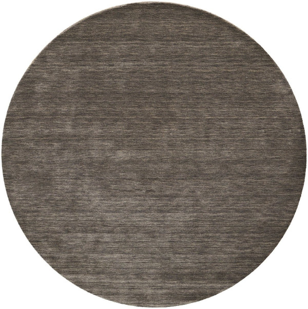 HomeRoots 4' Hand-Woven Tan Wool Area Rug – Elegant, Durable, and Stain-Resistant for Any Room in Your Home 10' Round 567894
