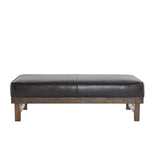 Christopher Knight Home® - Noble House - - Modern Cocktail Ottoman With Wood Frame