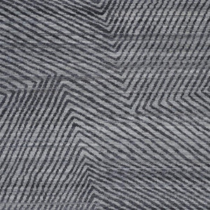 HomeRoots 2' X 3' Gray Wool Abstract Hand Knotted Area Rug - Modern Style, Soft Comfort & Durable Design for Any Space 567934