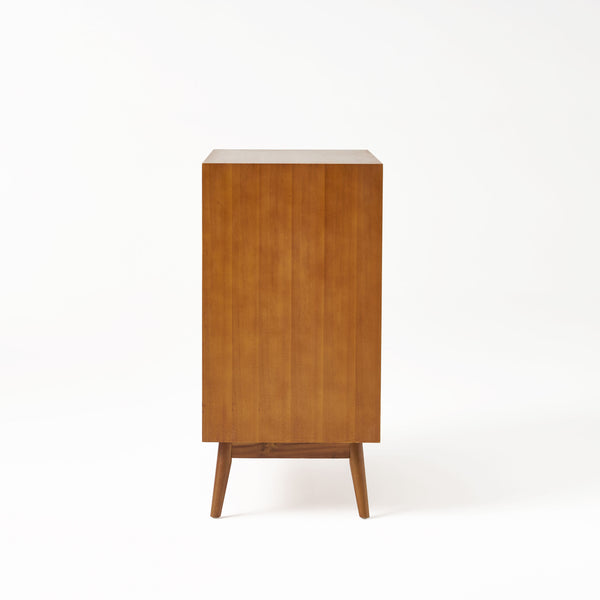 English Elm Christopher Knight Home® - Okioki Mid-Century 3-Drawer Dresser in Acacia Wood — Sturdy, Smooth-Glide Storage for Bedrooms Natural 67064.00