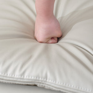 English Elm L Leather Power Reclining Sectional Sofa with USB Ports, Storage Console, Breathable Seating for 5 Cream W791S00016