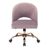 OSP Home Furnishings Lula Office Chair Lavender
