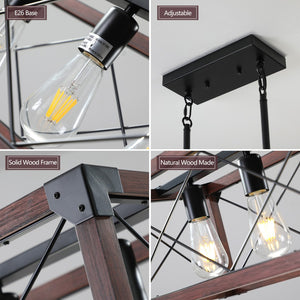 HomeRoots Red Metal Chandelier Lighting - Bold Three-Tiered Design for Modern Spaces, Adjustable Height & Style 568127