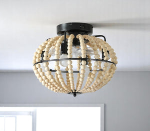 HomeRoots White Semi-Flush Chandelier with Smart Features, Adjustable Brightness, and Elegant White Shades 568147