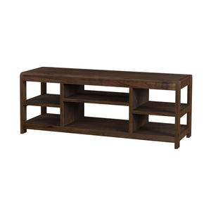 Butler Specialty Hanover Mid-century Modern Tv Stand With Stylish Walnut Finish And Versatile Storage Shelves Dark Brown Mahogany Wood,Mdf,Walnut Veneer 5682188-butler