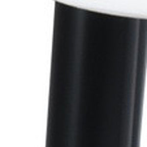 Homeroots 43" Stylish White And Black Faux Marble Coffee Table With Durable Steel Base For Modern Spaces   568251