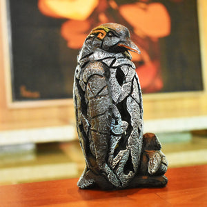 HomeRoots Set of Eight Wilderness-Inspired Resin Animal Sculptures for Elegant Home Decor and Gifting 568354