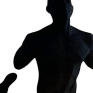 Homeroots Set Of Three Black Gold And White Resin Bursting Men Wall Sculptures - Unique 3d Art Decor  Resin 568397