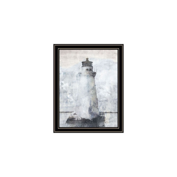 HomeRoots Set Of Two "The Ocean Blues" Coastal Wall Art - Framed Acrylic Prints for Modern Home Decor Style 568428
