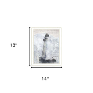 HomeRoots Set Of Two "The Ocean Blues" Framed Wall Art Prints - Elegant Coastal Decor for Any Room 568429